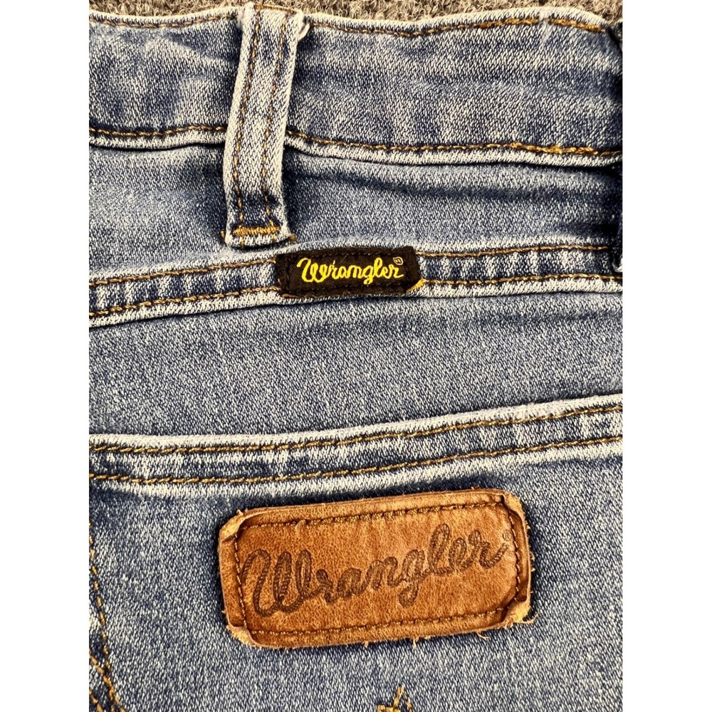 Wrangler Light Blue Flare Jeans - Picture 9 of 16